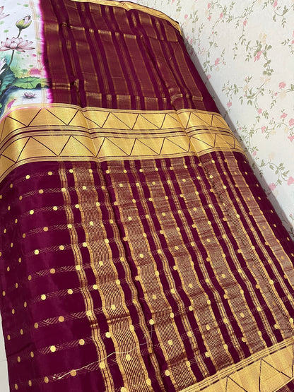 Premium Quality Semi Mysore silk - HOA99