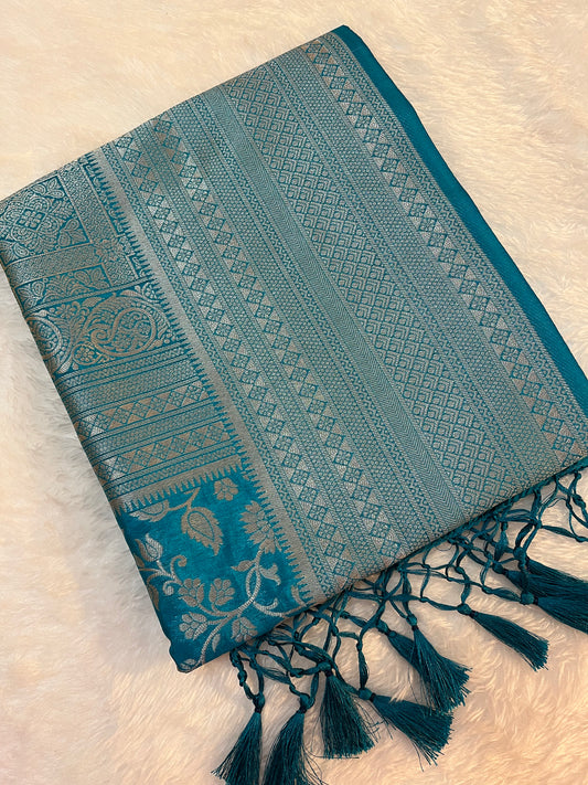 Banarasi georgette silk