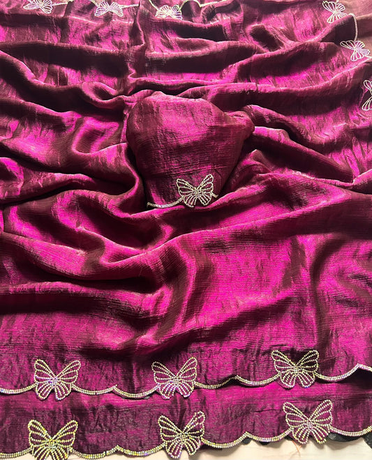 Butterfly space silk