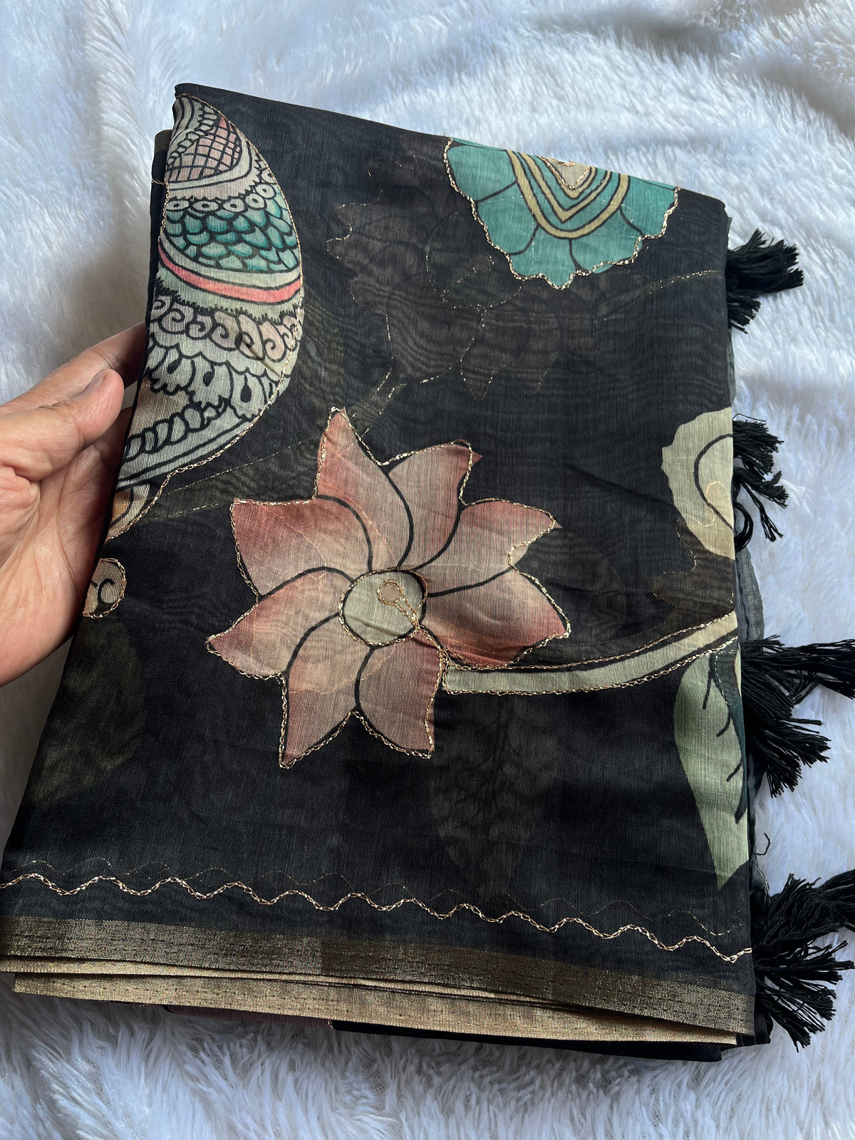 Chanderi cotton - HOA91